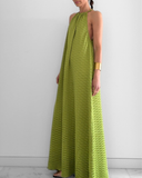 Volupté Maxi Dress - Lime Green