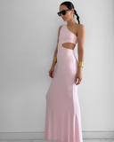Elara Maxi Dress - Baby Pink