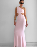 Elara Maxi Dress - Baby Pink