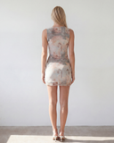 Soleil Mini Mesh Dress - Grey