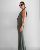 Muse Maxi Dress - Kaki