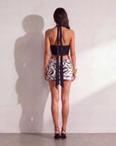 Aura Mini Skirt - Zebra