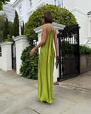 Volupté Maxi Dress - Lime Green