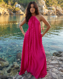Volupté Maxi Dress - Cherry Pink