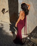 Frisson Maxi Dress - Red