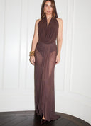 Sublime Maxi Skirt in Brown.