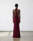 Frisson Maxi Dress - Wine