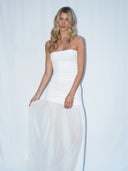 Divine Maxi Dress - White