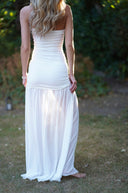 Divine Maxi Dress - White