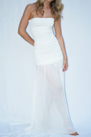 Divine Maxi Dress - White