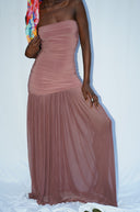 Divine Maxi Dress - Chestnut