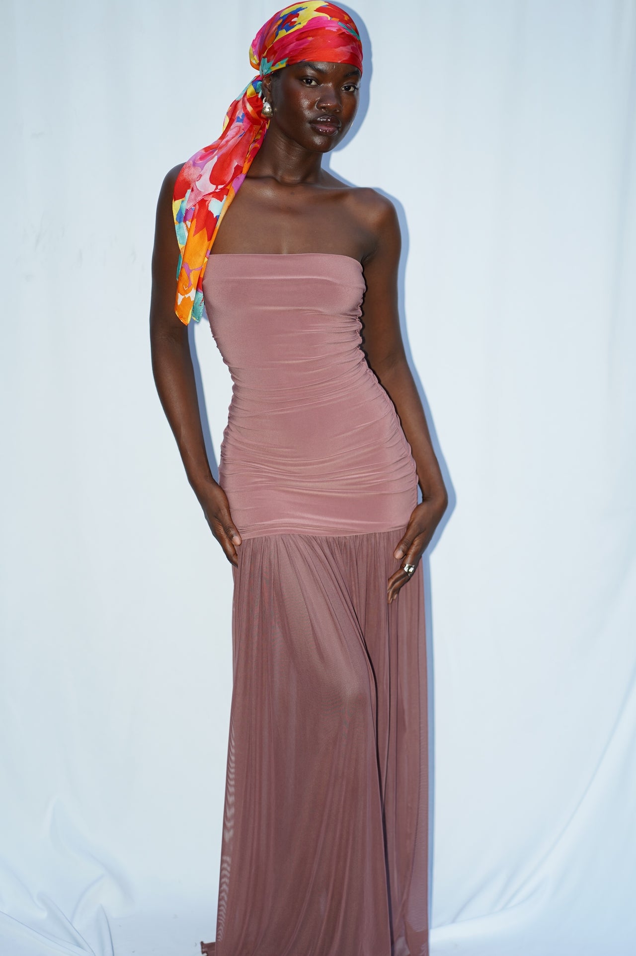 Divine Maxi Dress - Chestnut