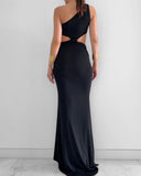 Elara Maxi Dress - Black