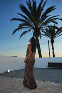 Frisson Maxi Dress - Leopard