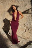 Frisson Maxi Dress - Red