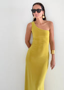 Séduction Maxi Dress - Lime