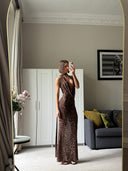 Frisson Maxi Dress - Leopard