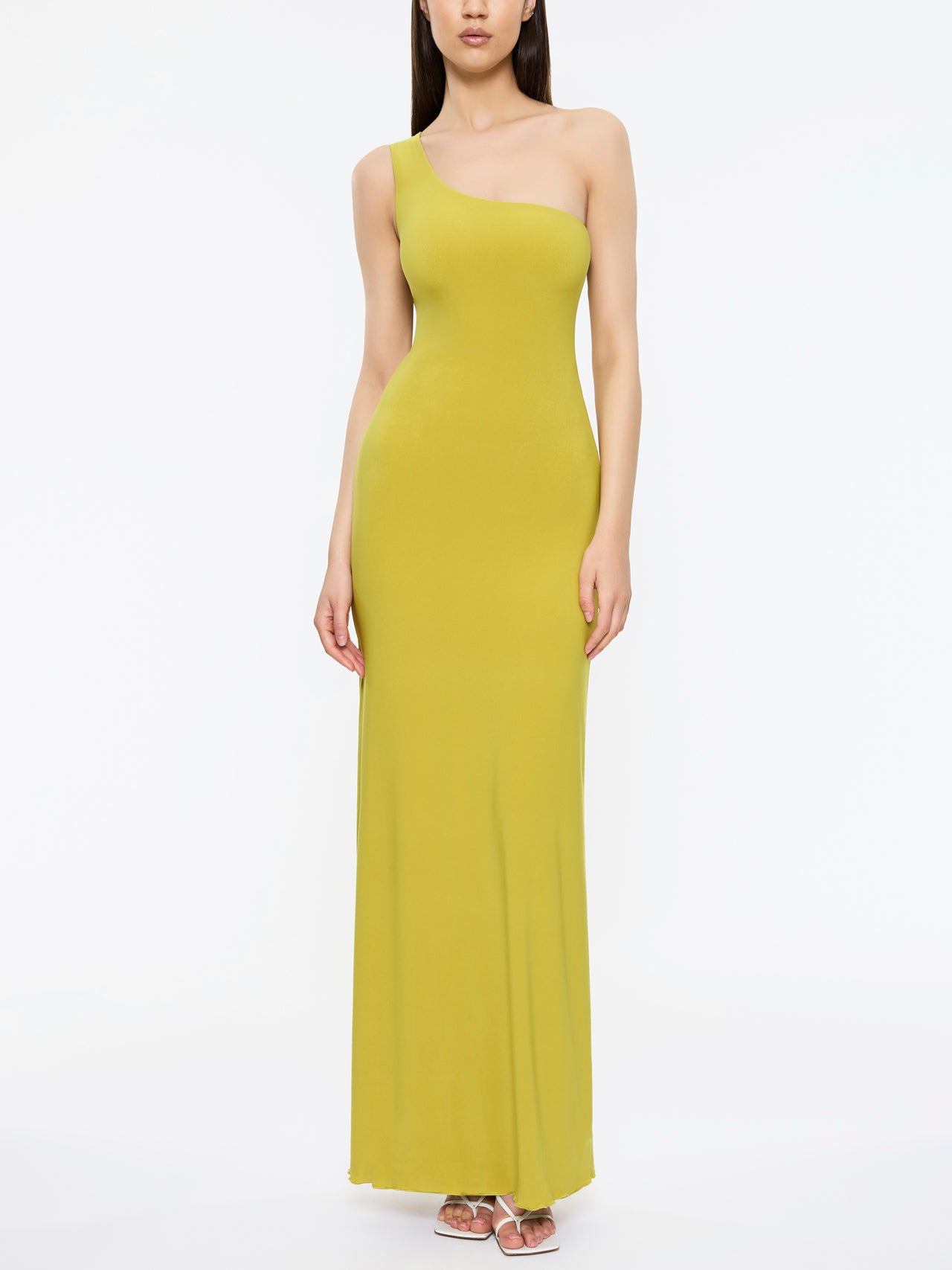 Solstice Racer Maxi Dress - Lime