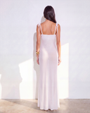 Énigme Maxi Mesh Dress - White