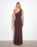 Séduction Maxi Dress - Brown